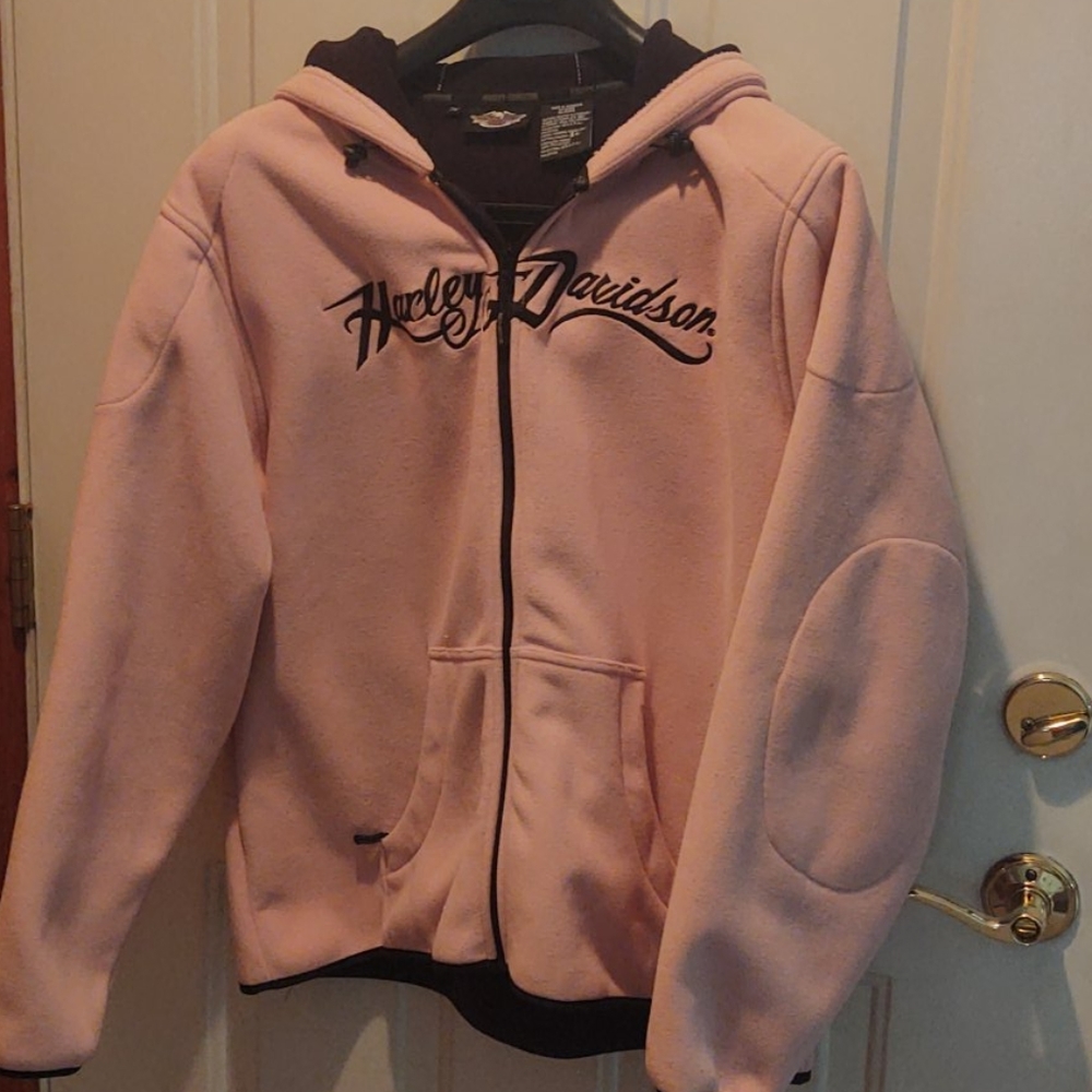 Harley Davidson ladies pink jacket